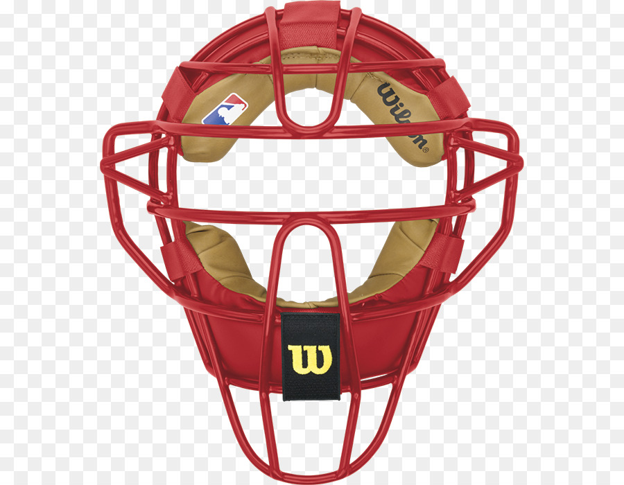 Máscara De Receptor Rojo，Béisbol PNG