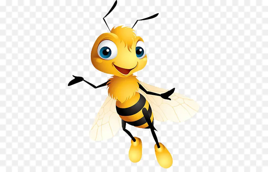 Abeja，Dibujo PNG