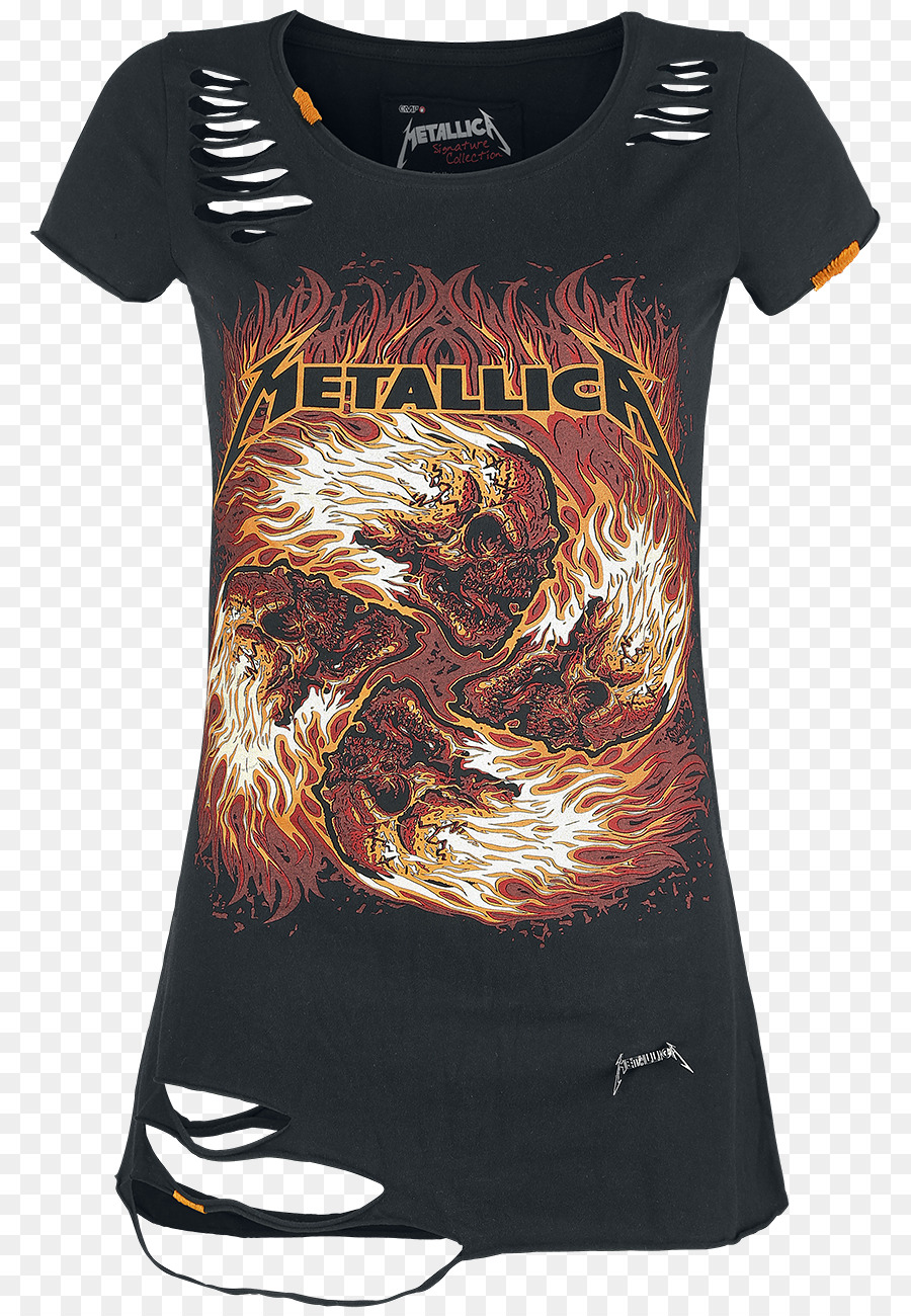 Camiseta，Metallica PNG