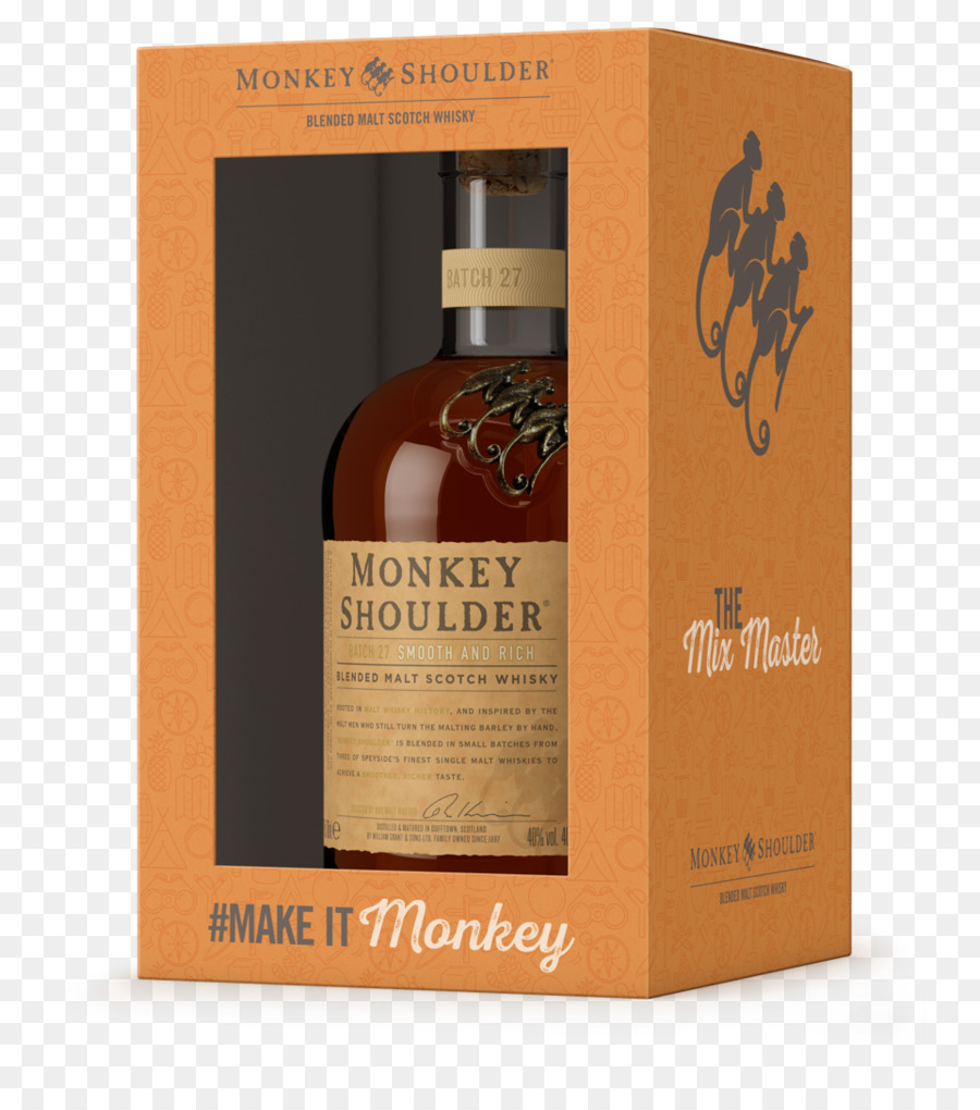 Botella De Whisky，Hombro De Mono PNG