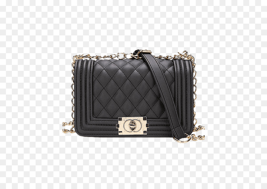 Bolso Acolchado Negro，Bolsa PNG