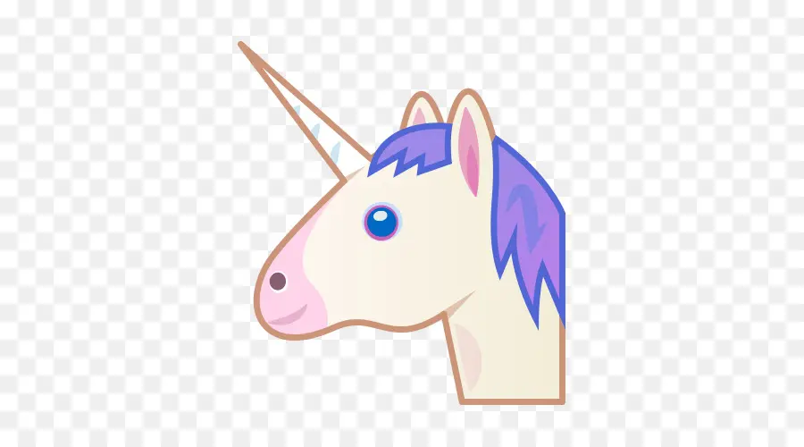 Unicornio，Blanco PNG