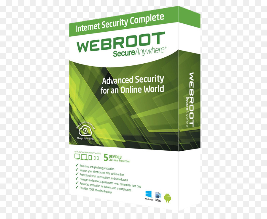 Webroot Secureanywhere Antivirus，Raíz Web PNG