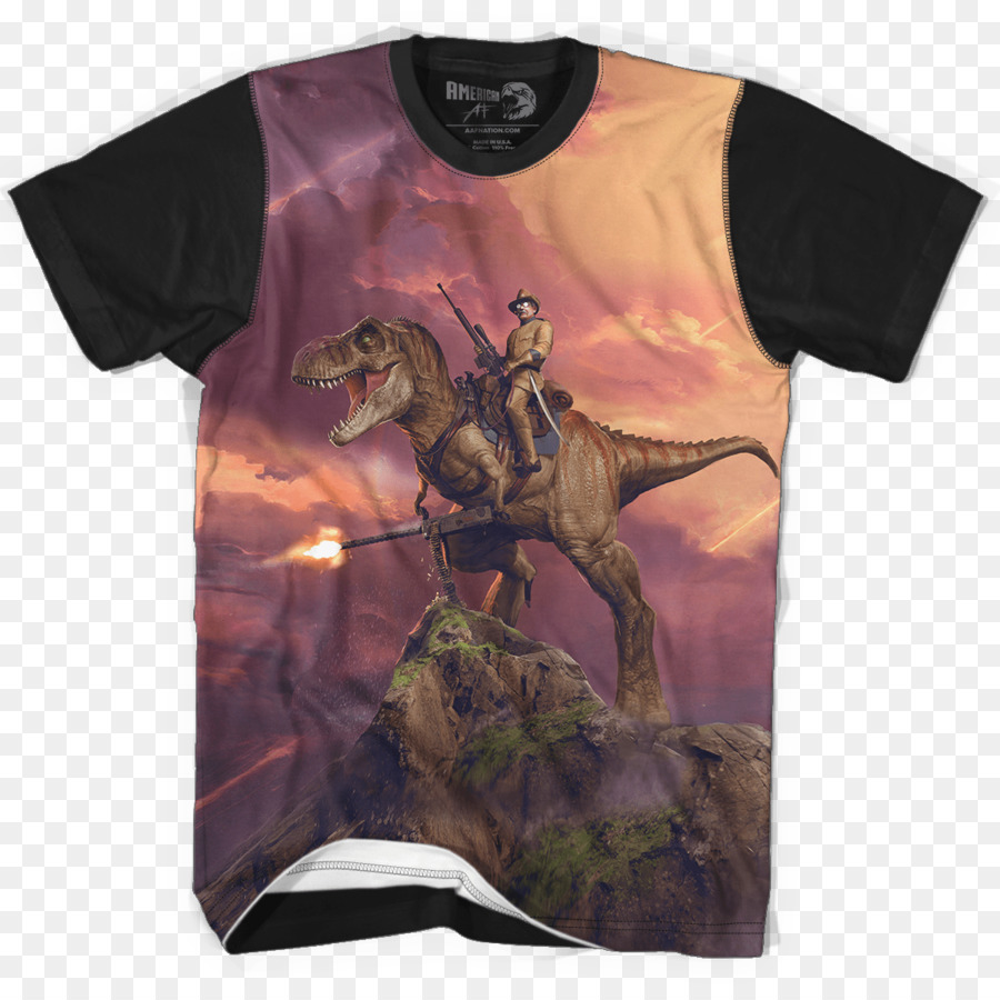 Camiseta，Tiranosaurio PNG