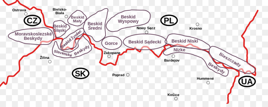 Beskids，Eslovaquia PNG