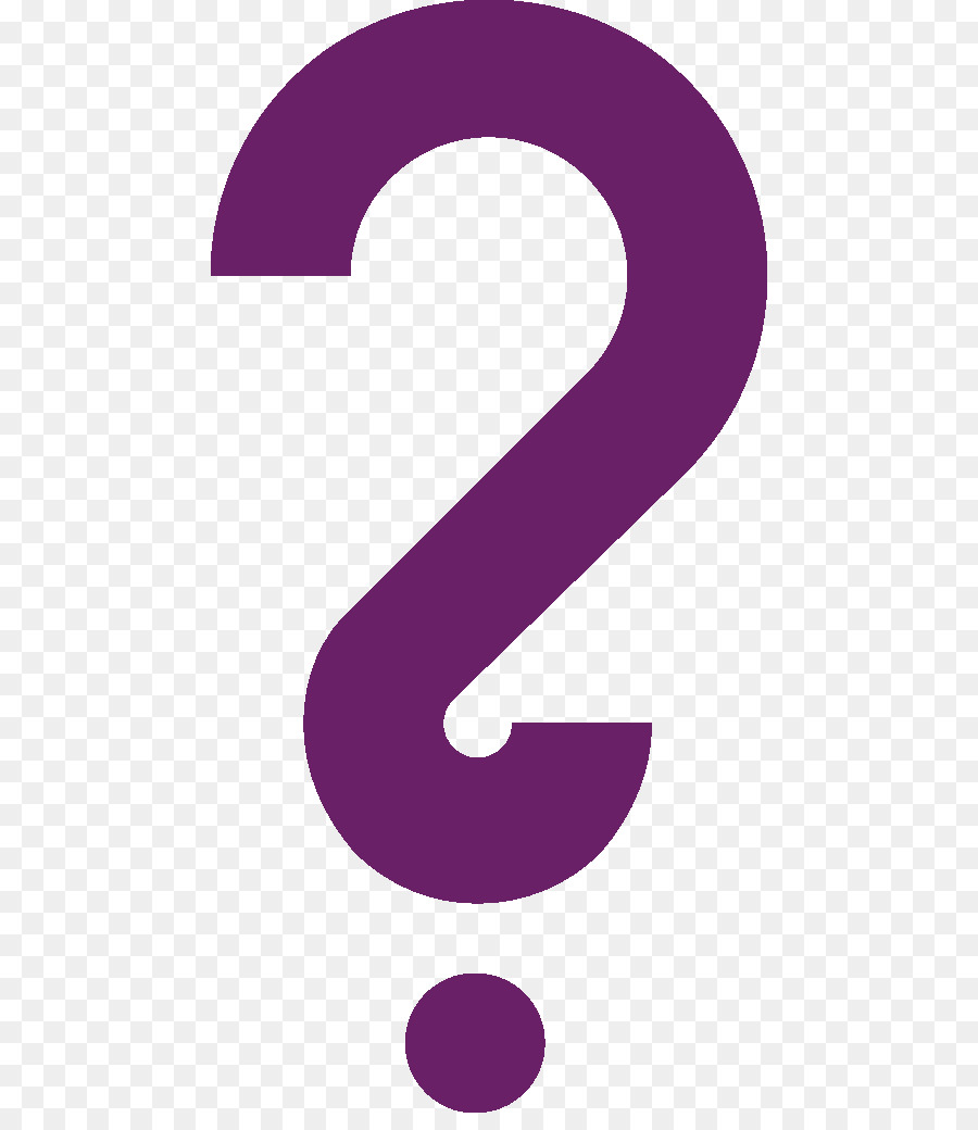 Signo De Interrogación Morado，Consulta PNG