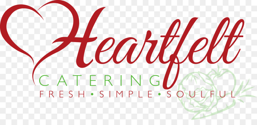 Logotipo De Catering Sincero，Corazón PNG