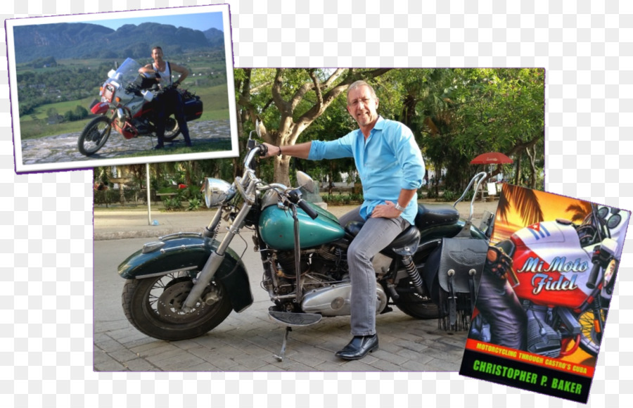 Mi Moto Fidel Motociclismo A Través De La Cuba De Castro，Motocicleta PNG
