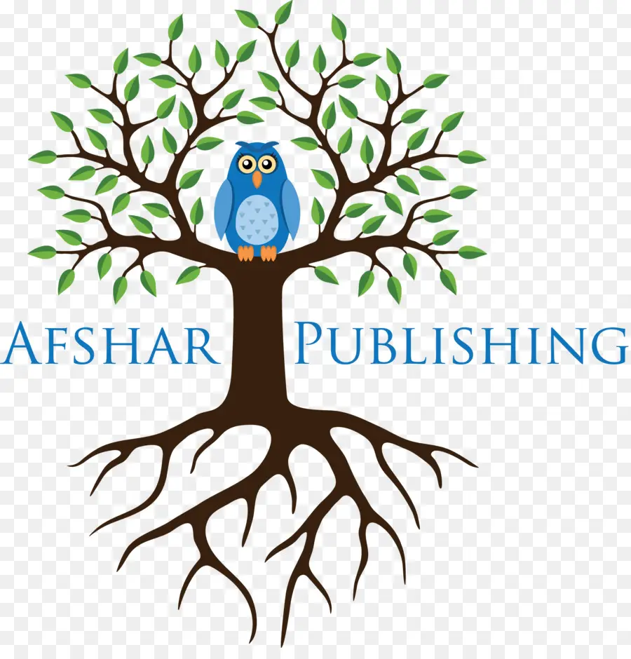 Logotipo De Afshar Publishing，árbol PNG