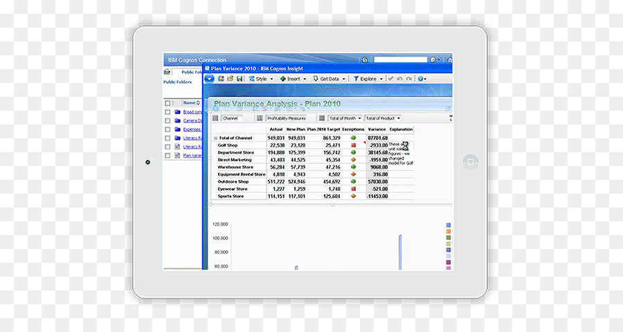 Cognos，Organización PNG