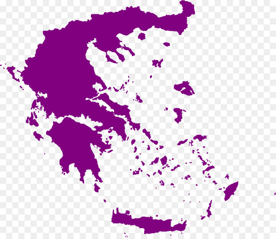 Grecia，Mapa PNG