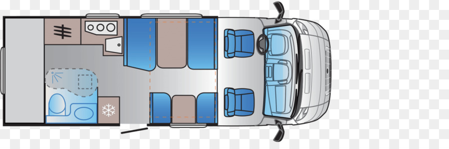 Disposición De La Autocaravana，Camper PNG