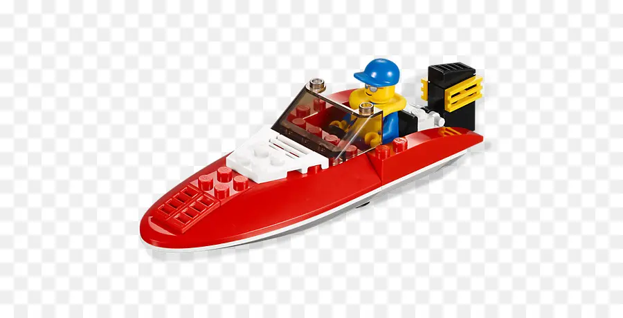 Barco Lego，Rojo PNG