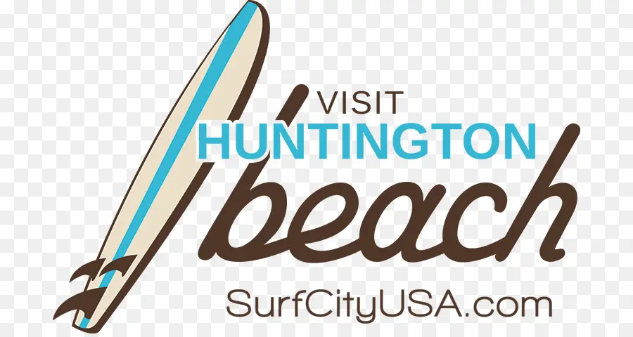 Logotipo De Huntington Beach，Tabla De Surf PNG