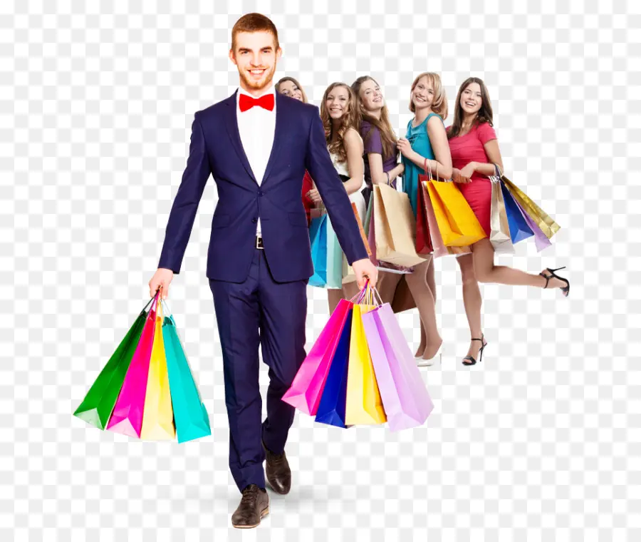 Bolsas De Compras，Hombre PNG