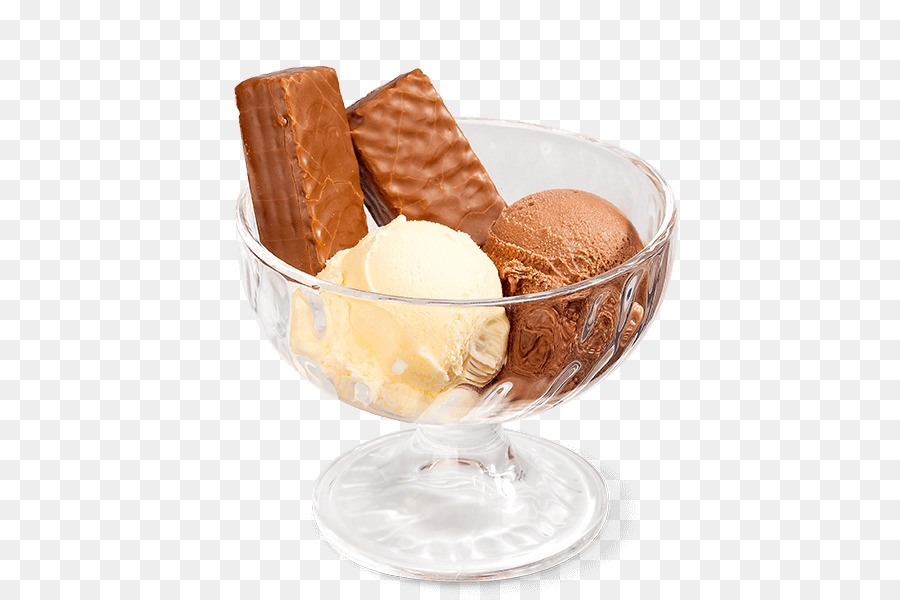 Helado Con Frutas Y Nueces，Dama Blanche PNG