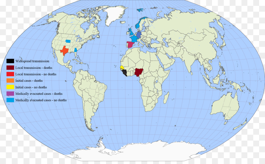 Brote De ébola En Guinea 2014，Mundo PNG