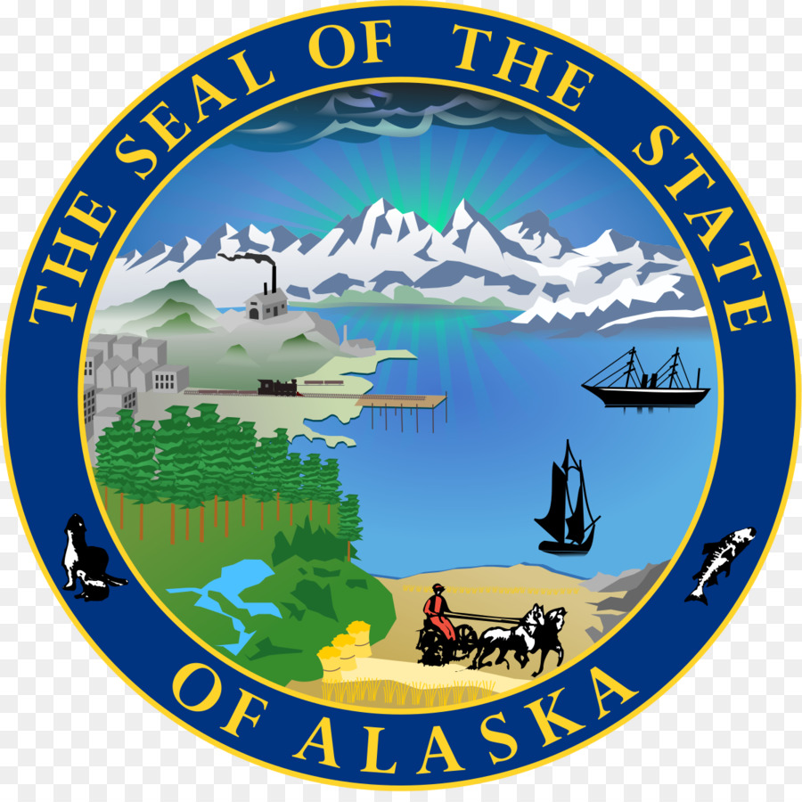 Capitolio Del Estado De Alaska，Sello De Alaska PNG
