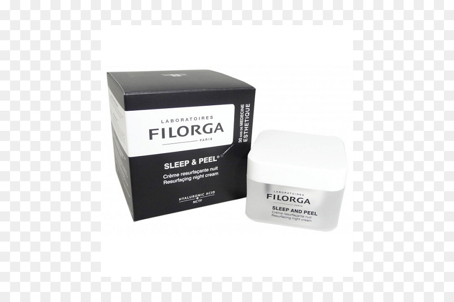 Crema，Filorga Sleep And Peel Crema Resurfaçante Nuit PNG