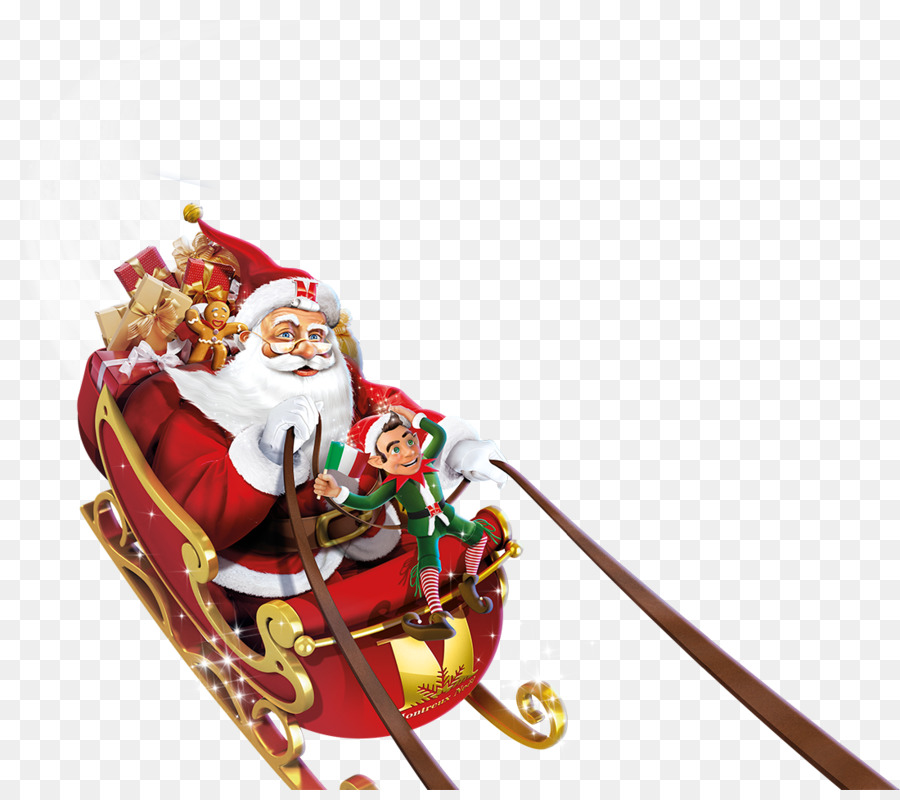 Papá Noel，Día De Navidad PNG