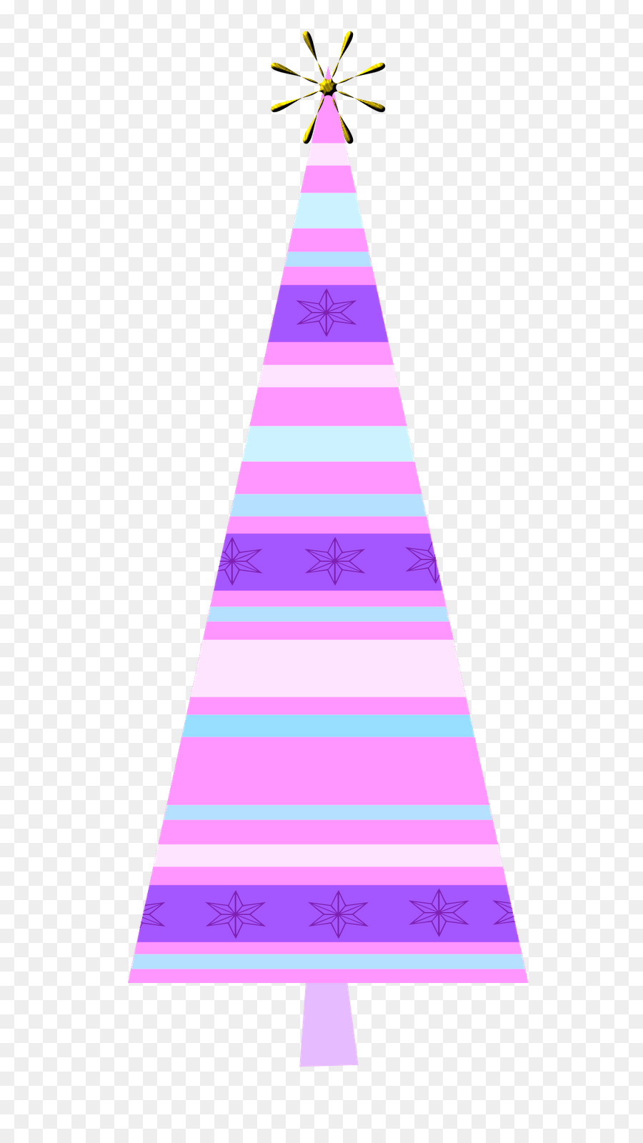 árbol De Navidad，Triángulo PNG