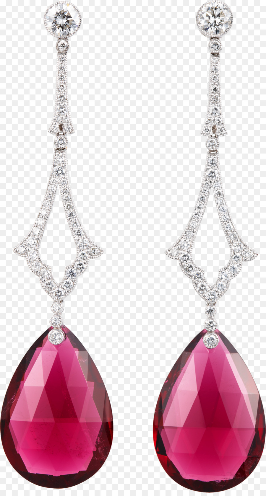 Pendientes Rojos，Accesorios PNG