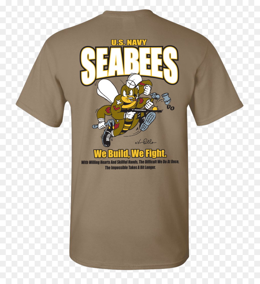 Camiseta，Seabee PNG