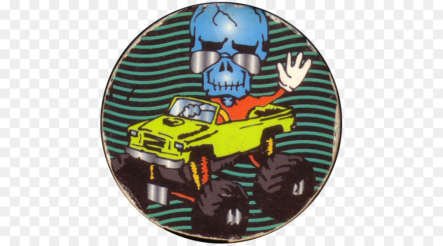 Calavera Con Monster Truck，Camión Monstruo PNG