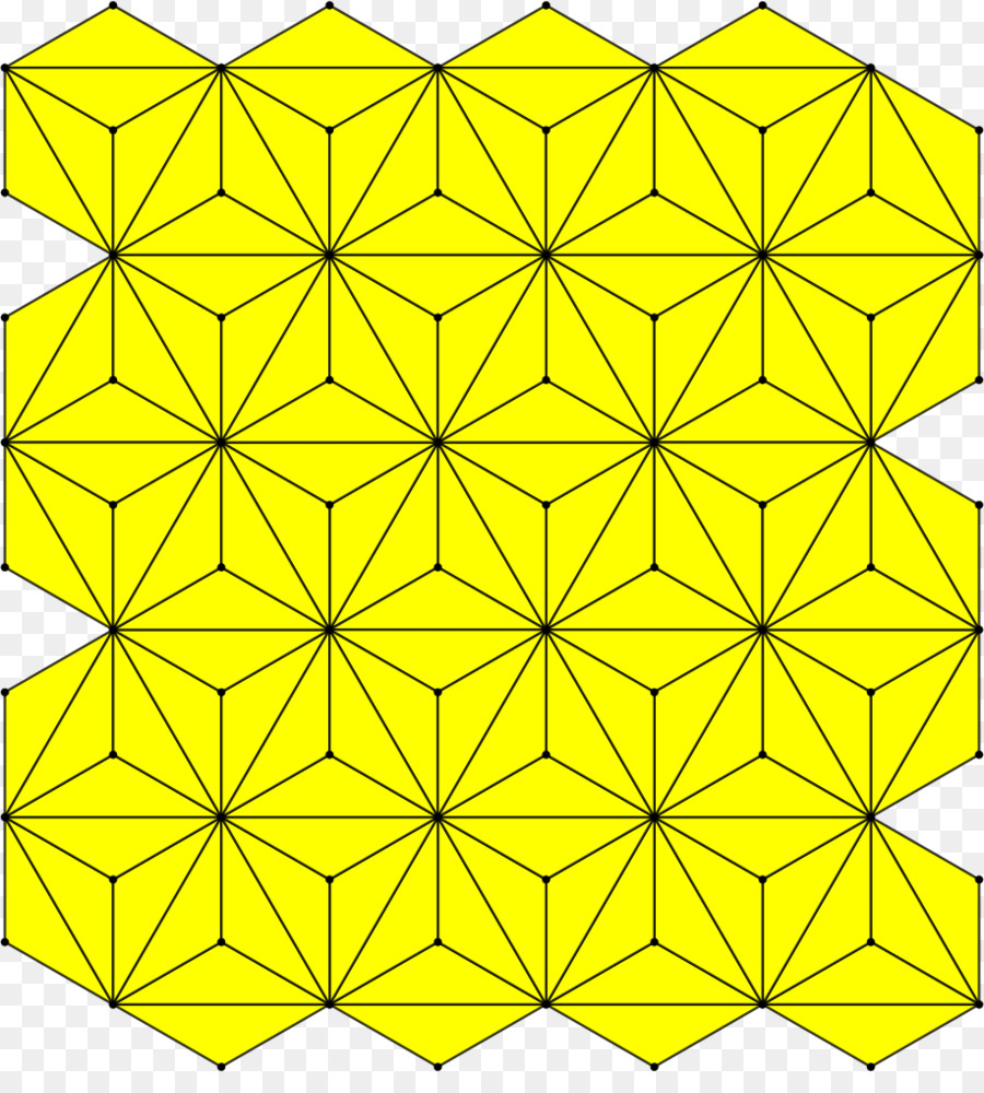 Patrón Geométrico Amarillo，Diseño PNG