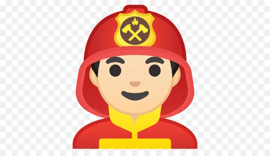 Bombero，Rompecabezas De Azulejos De Emoji PNG