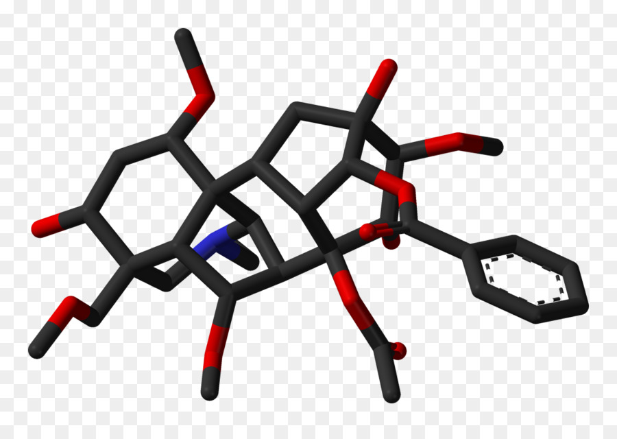 Aconitina，Molécula PNG