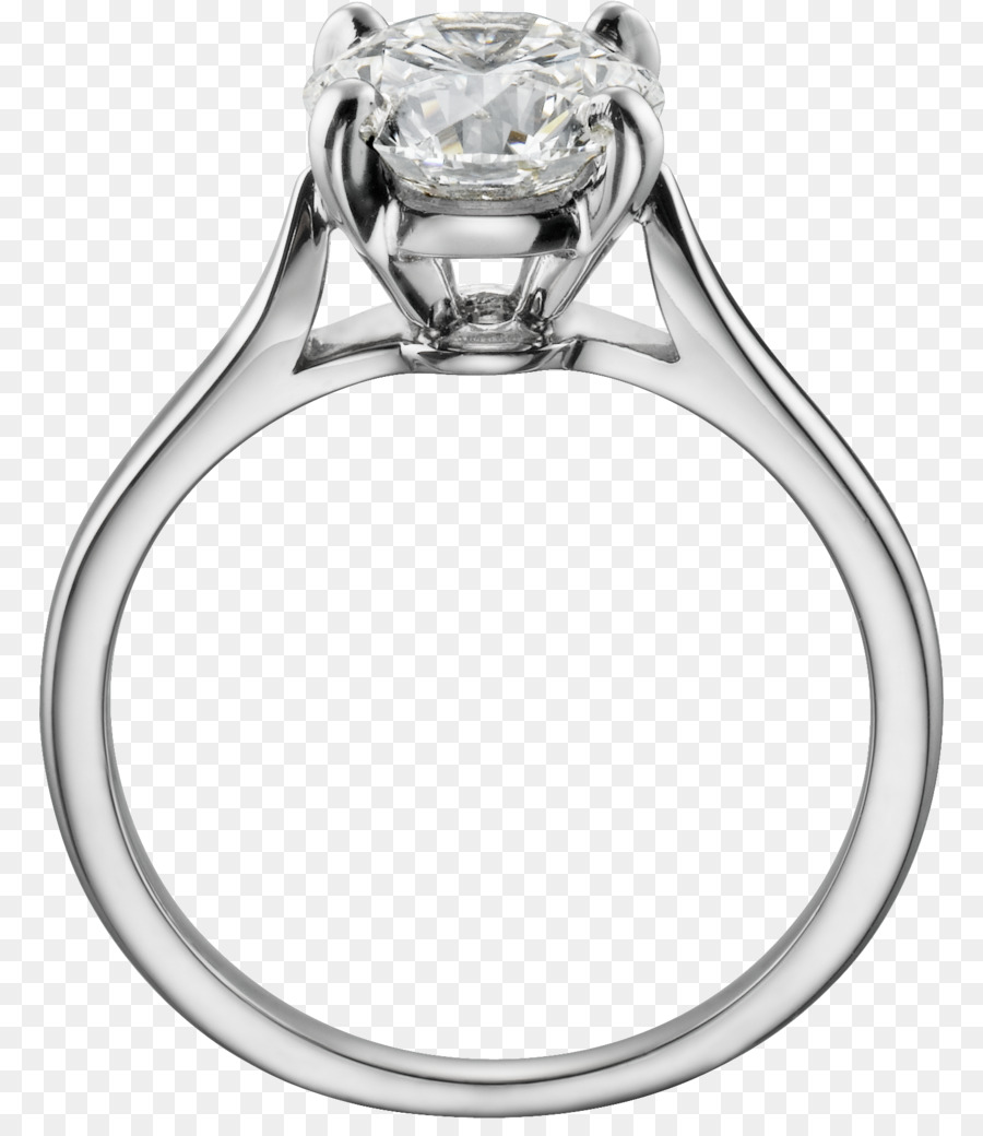 Anillo De Compromiso，Cartier PNG