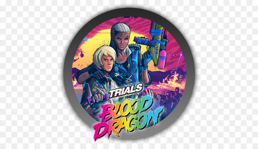 Far Cry 3 Blood Dragon，Pruebas Del Dragón De Sangre PNG