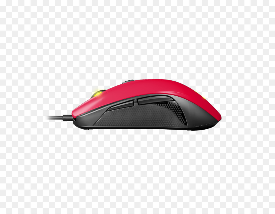 Ratón De Computadora Rojo，Inalámbrico PNG