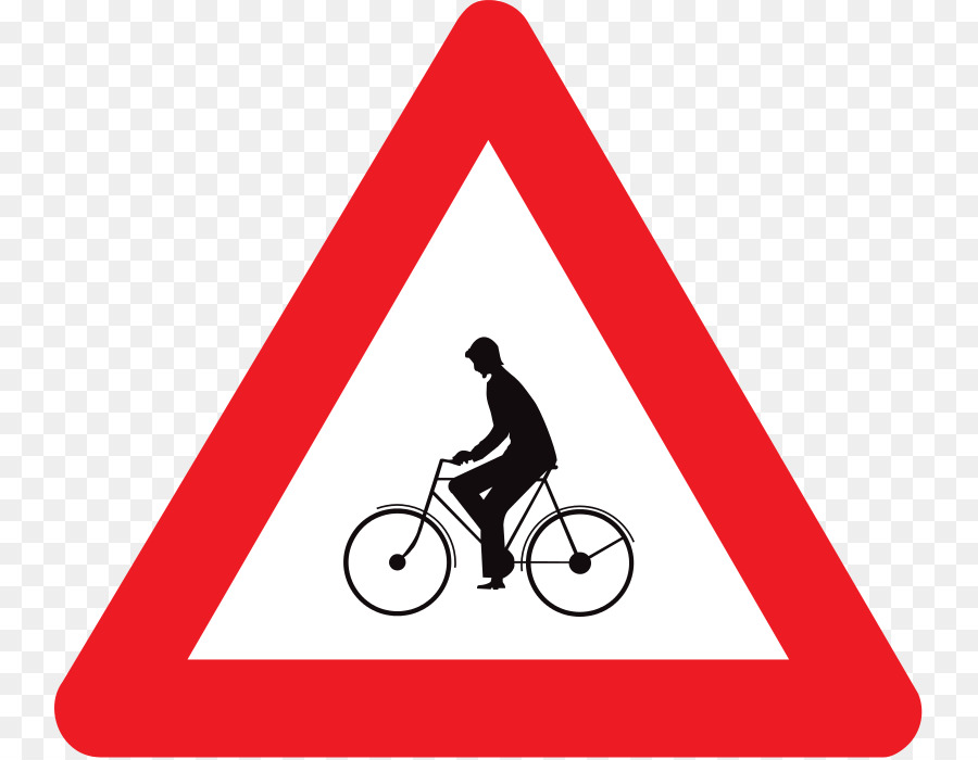 Señal De Bicicleta，Advertencia PNG