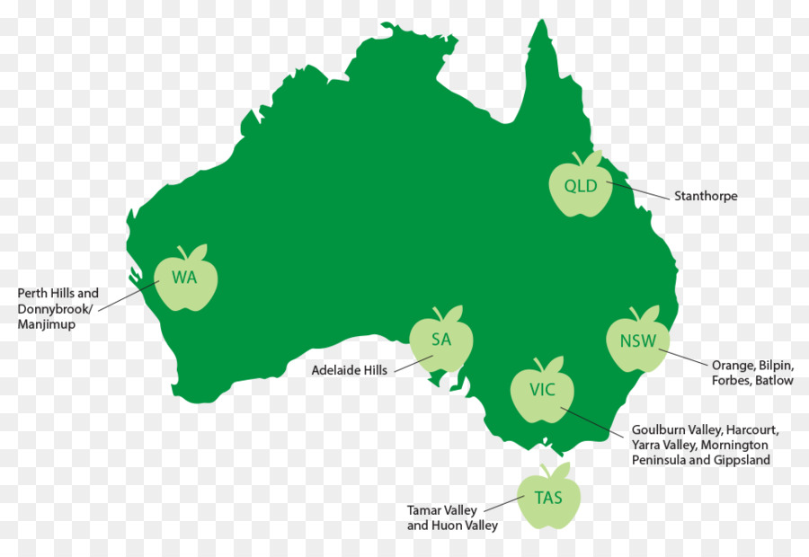 Australia，Mapa PNG