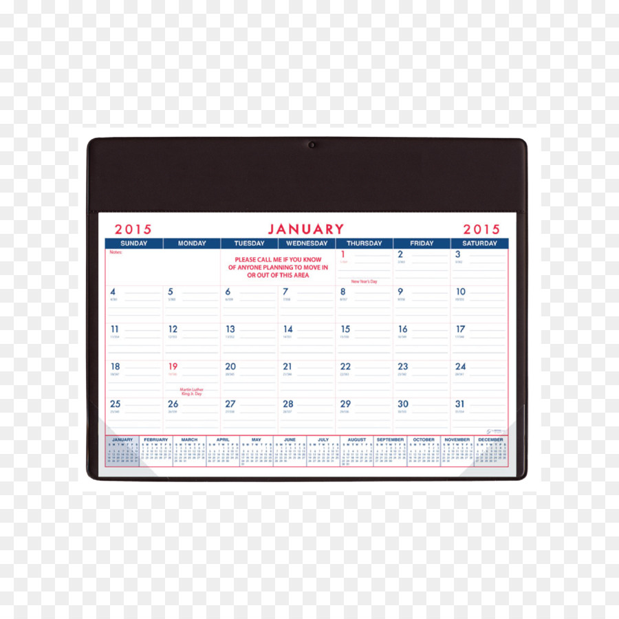 Calendario，Almohadilla De Escritorio PNG