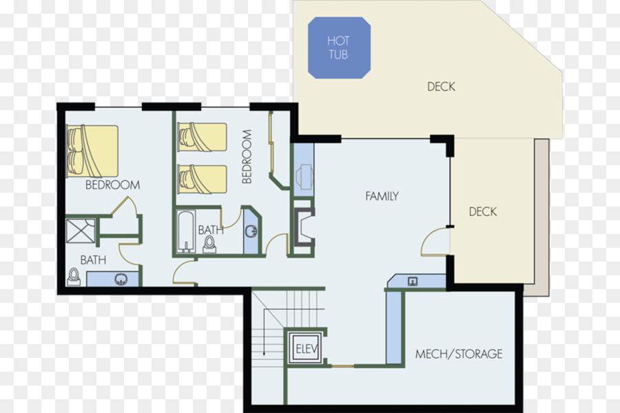 Plano De Planta，Alojamiento PNG