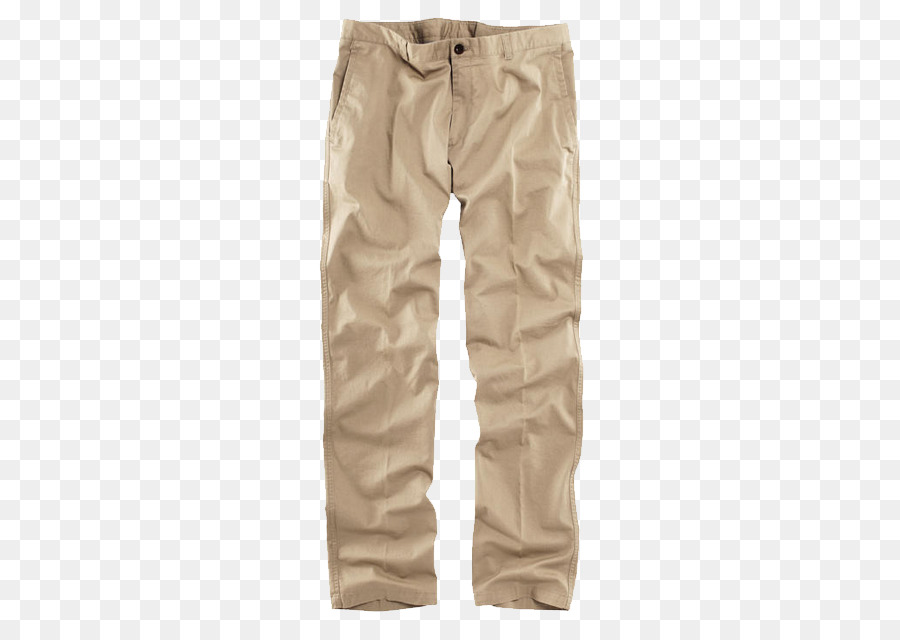 Pantalones Tipo Cargo，Caqui PNG