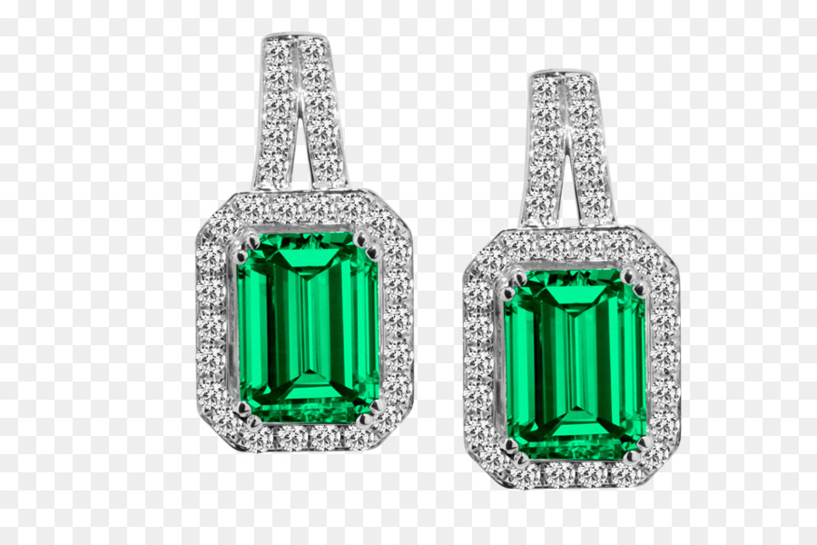 Pendientes Esmeralda，Gemas PNG