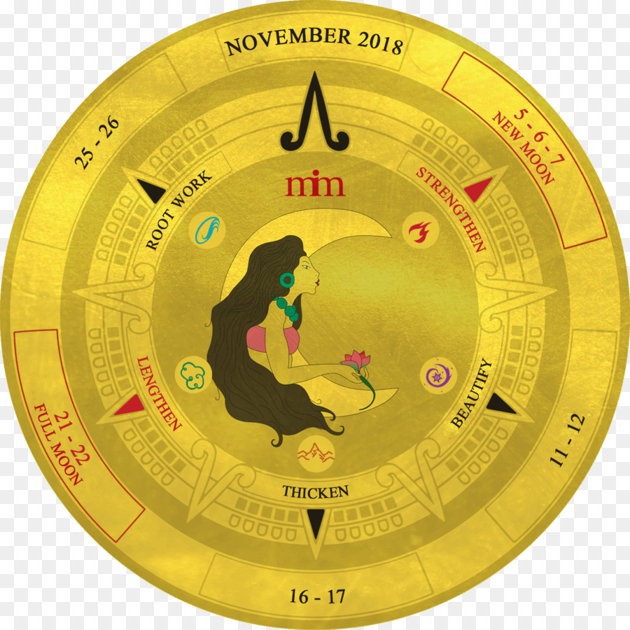 Calendario Lunar，Peinado PNG