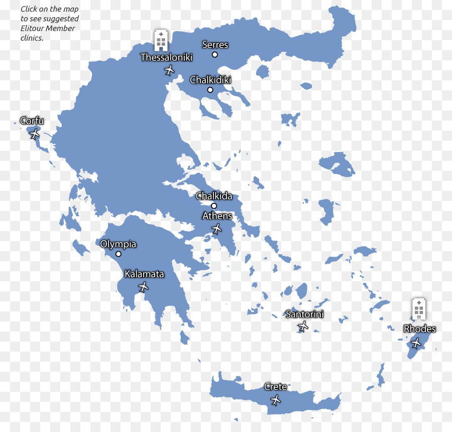 Mapa，Grecia PNG