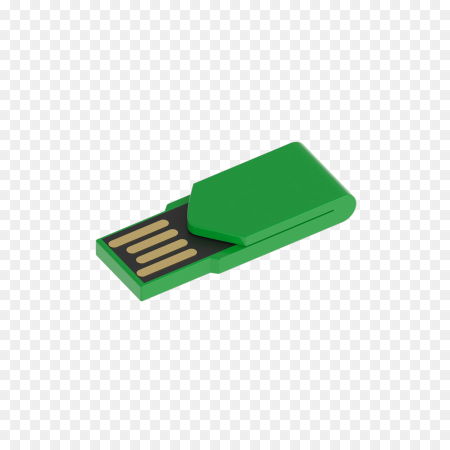 Unidades De Flash Usb，Verde PNG