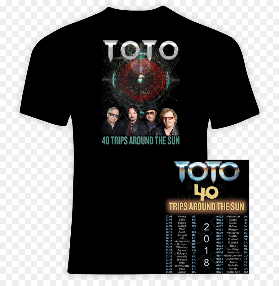 Camiseta，No Más Tours Tour PNG