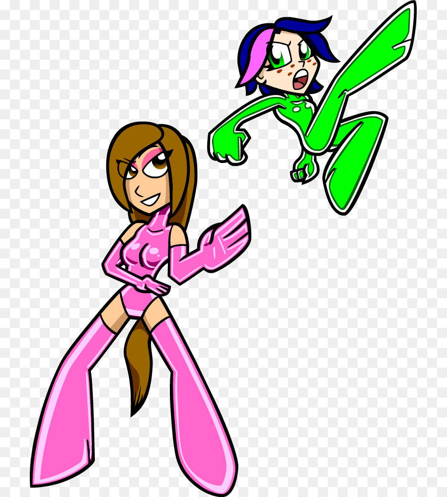 Dibujos Animados，M Pink PNG