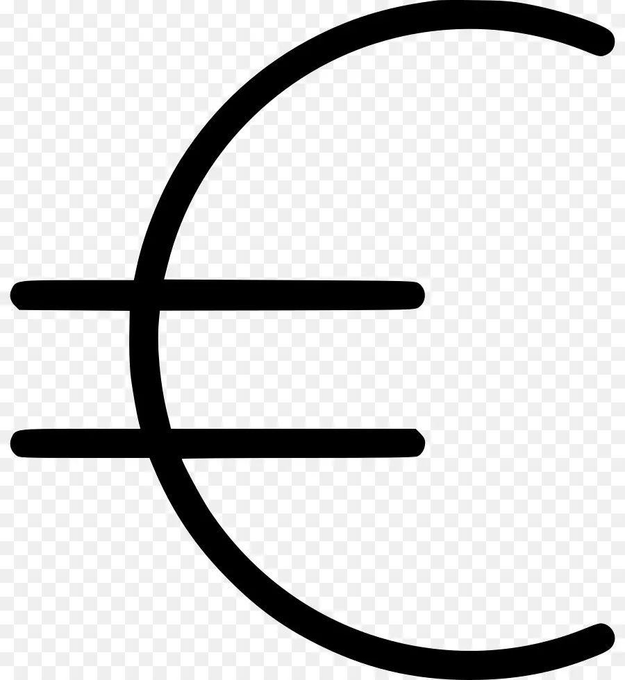 Signo De Euro，Símbolo De Moneda PNG