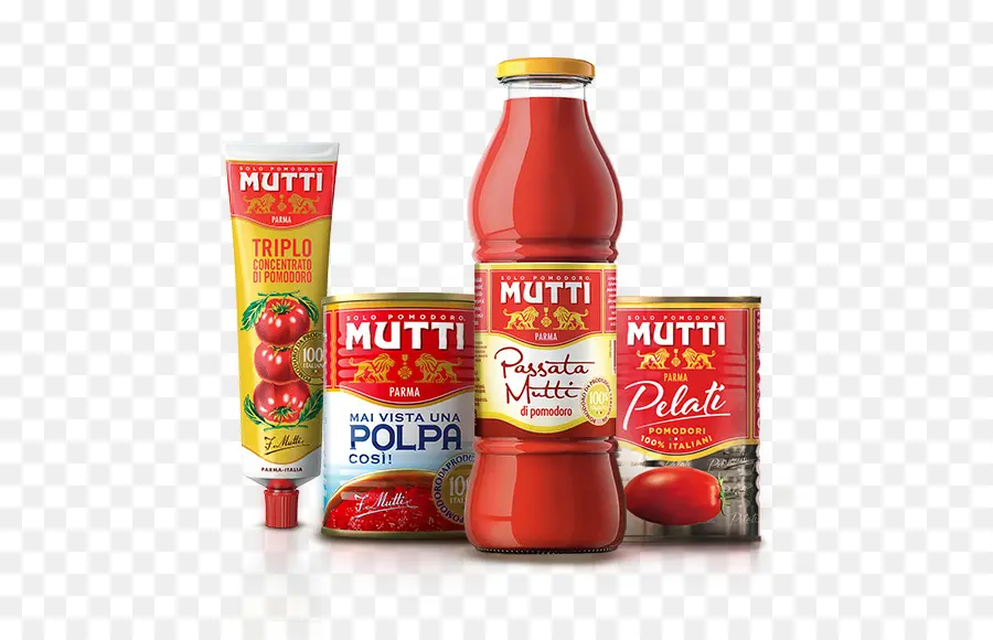 Pure De Tomate，Spa De Mutti PNG