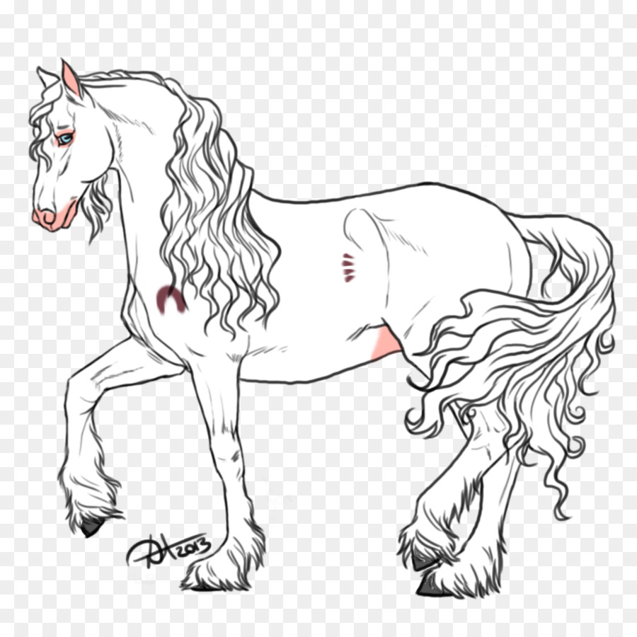 Caballo Blanco，Melena PNG