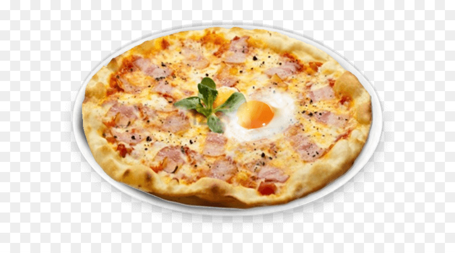 Pizza，Carbonara PNG