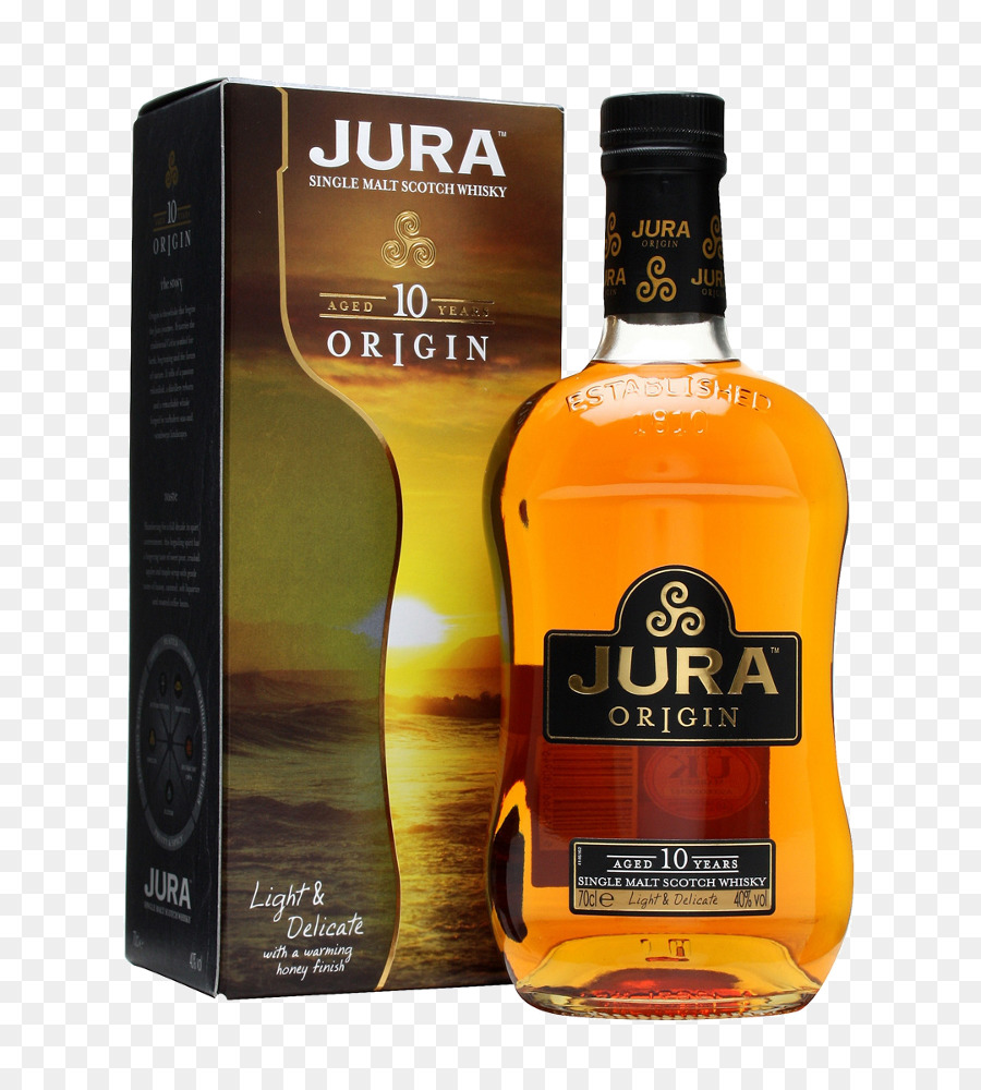 Isla De Jura Single Malt，Whisky De Malta Individual PNG